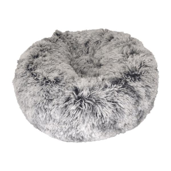 Hundebett Donut Schwarz 100 x 100 x 25 cm Croci